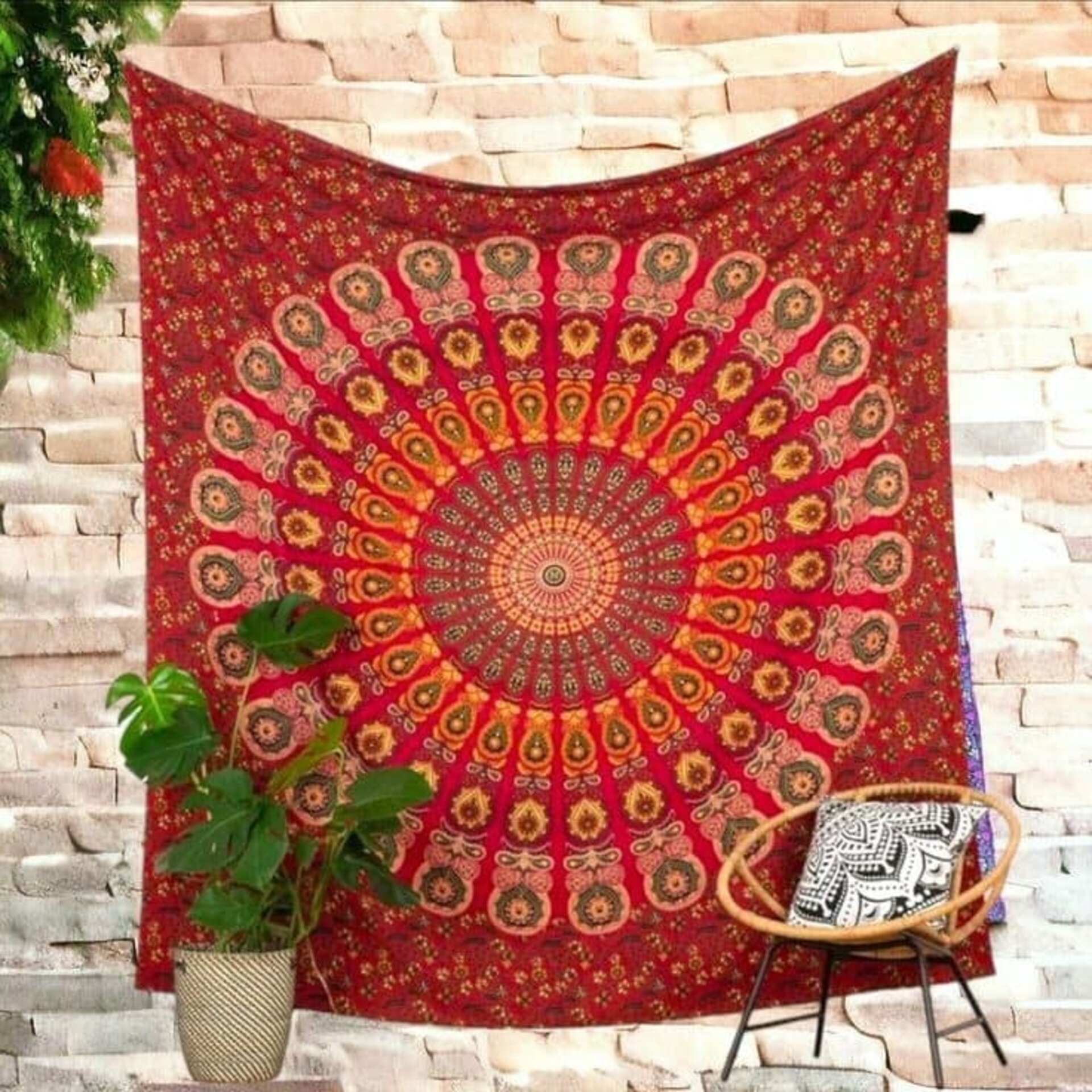Mandala pavo real - 2