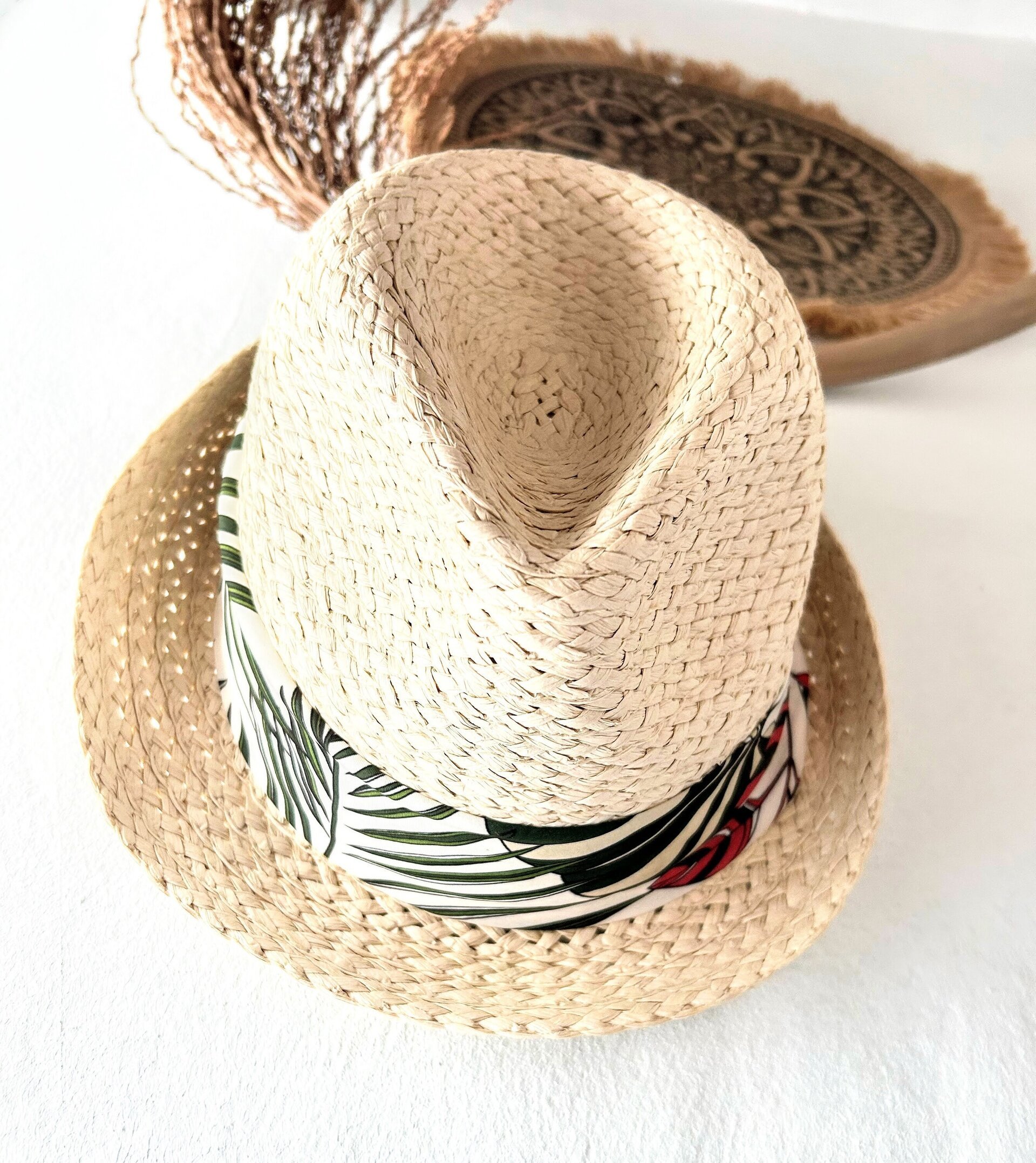 Sombrero Hojas Mujer - 3