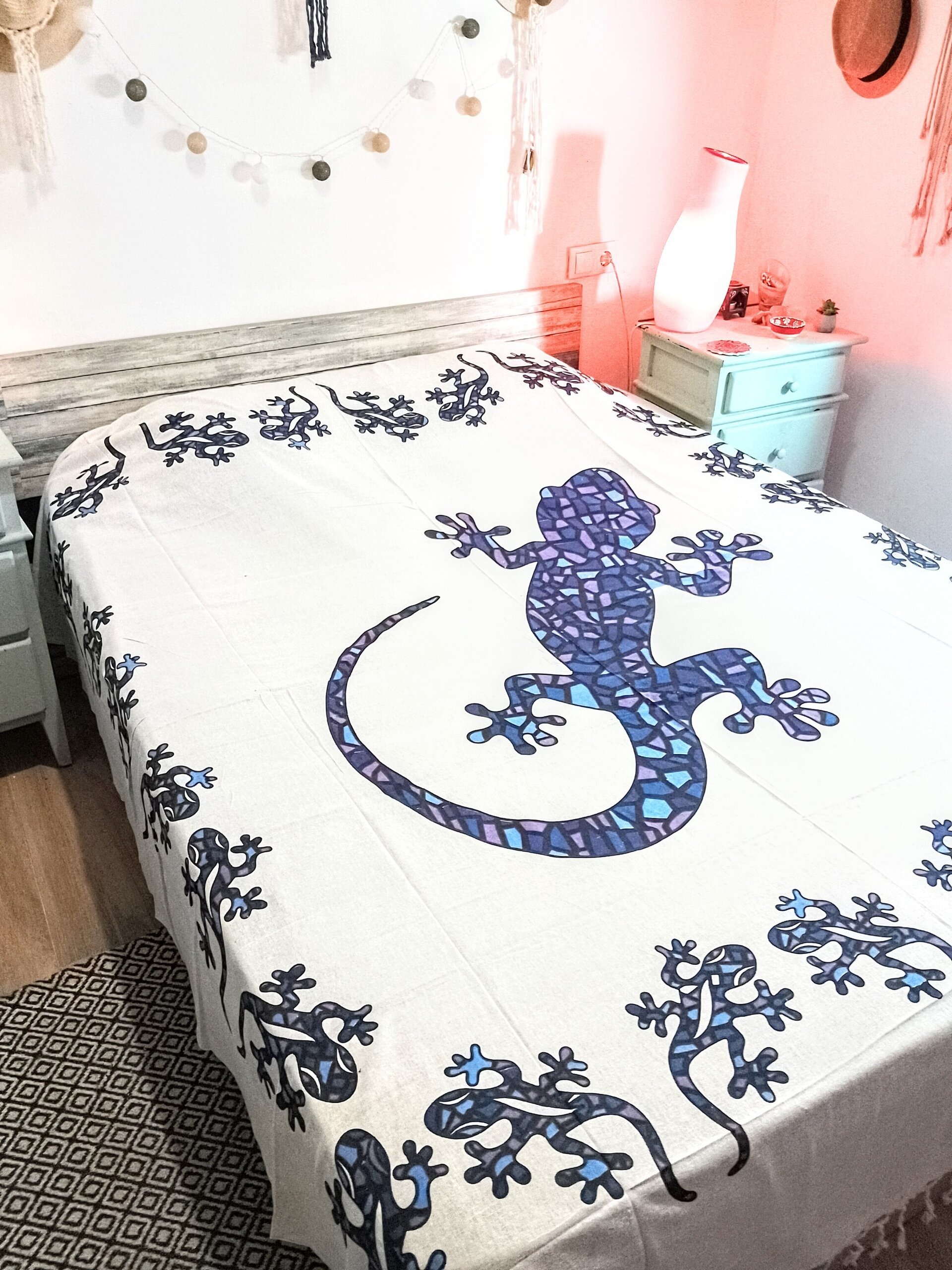 Mandala salamandra azul - 3
