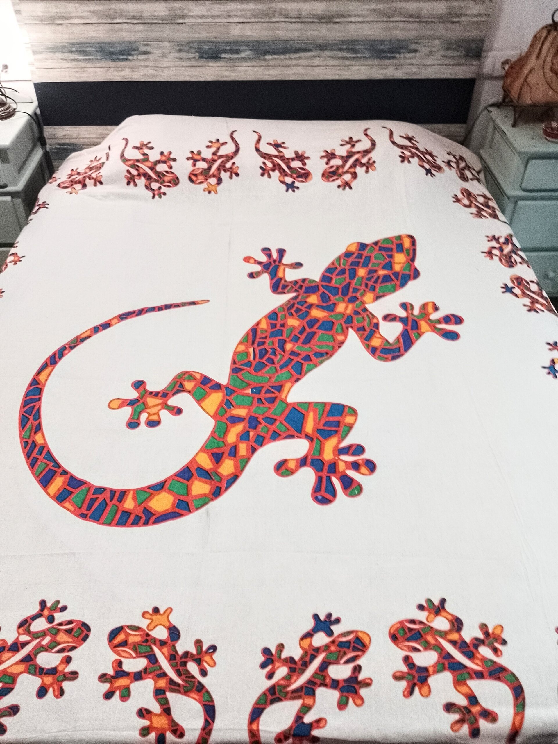 Mandala salamandra rojo - 3