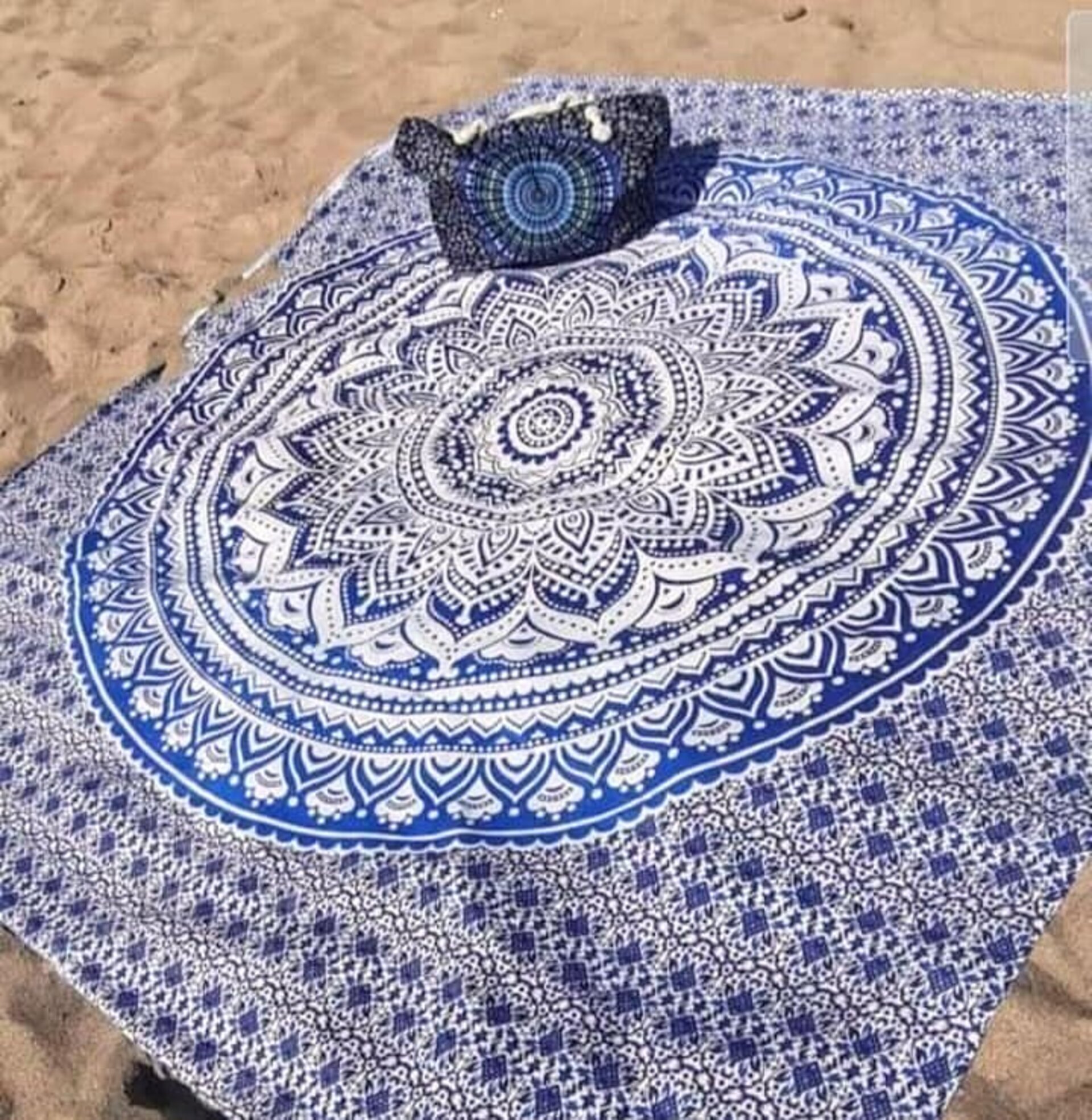 Mandala Azul Marino - 1